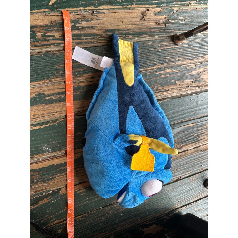Disney Parks Finding Dory Plush Blue Tang Fish Stuffed Animal 16 Inch Tag 3181